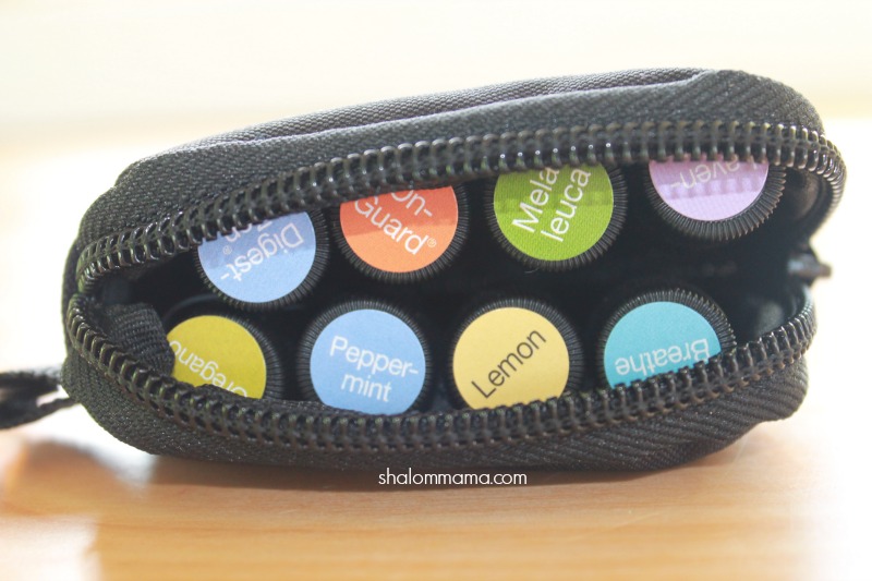 Essential oil hot sale keychain pouch